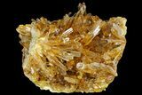 Honey Yellow Celestine (Celestite) Crystal Cluster - Poland #175409-4